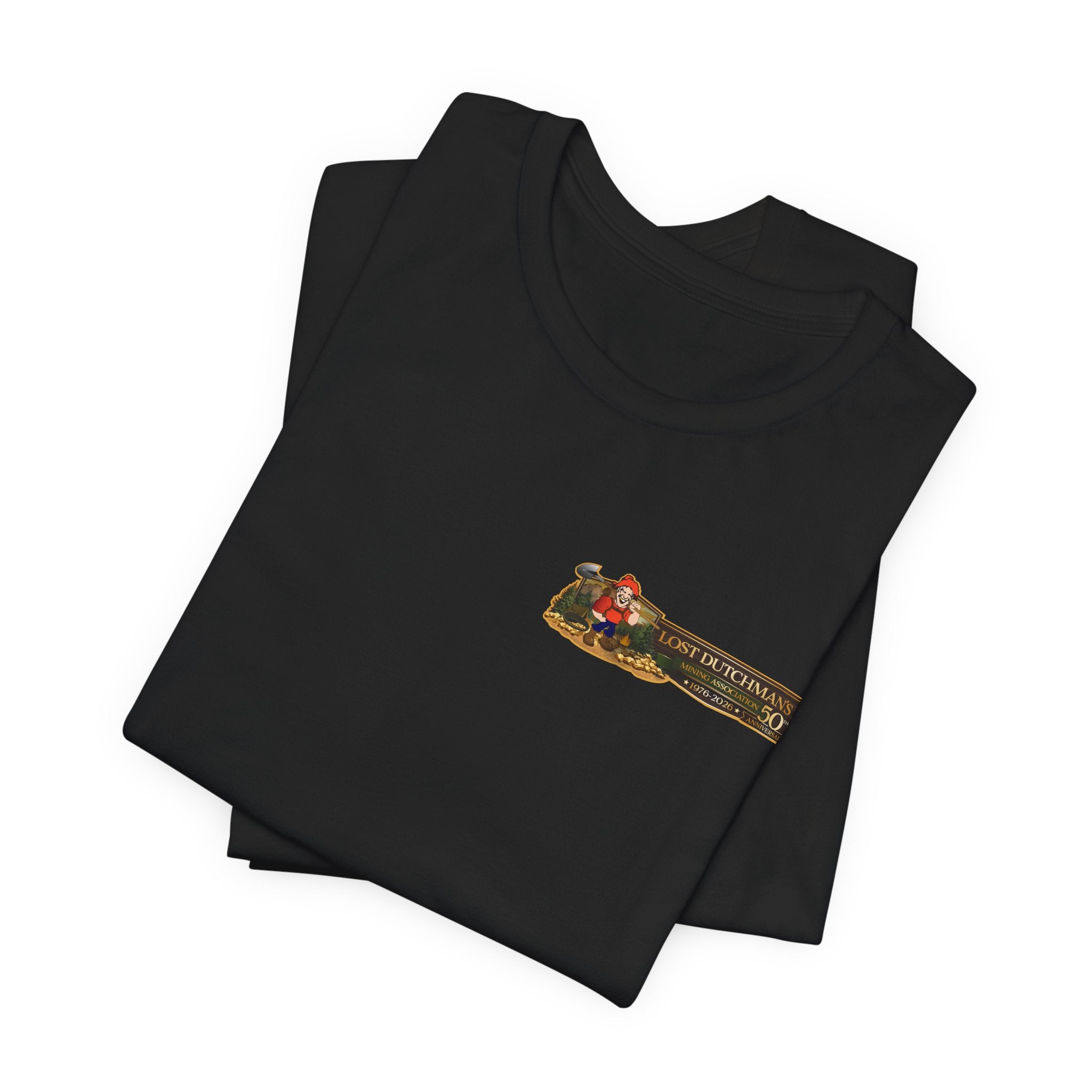 T-Shirt — Lost Dutchman's 50th Anniversary Vintage Miner Logo