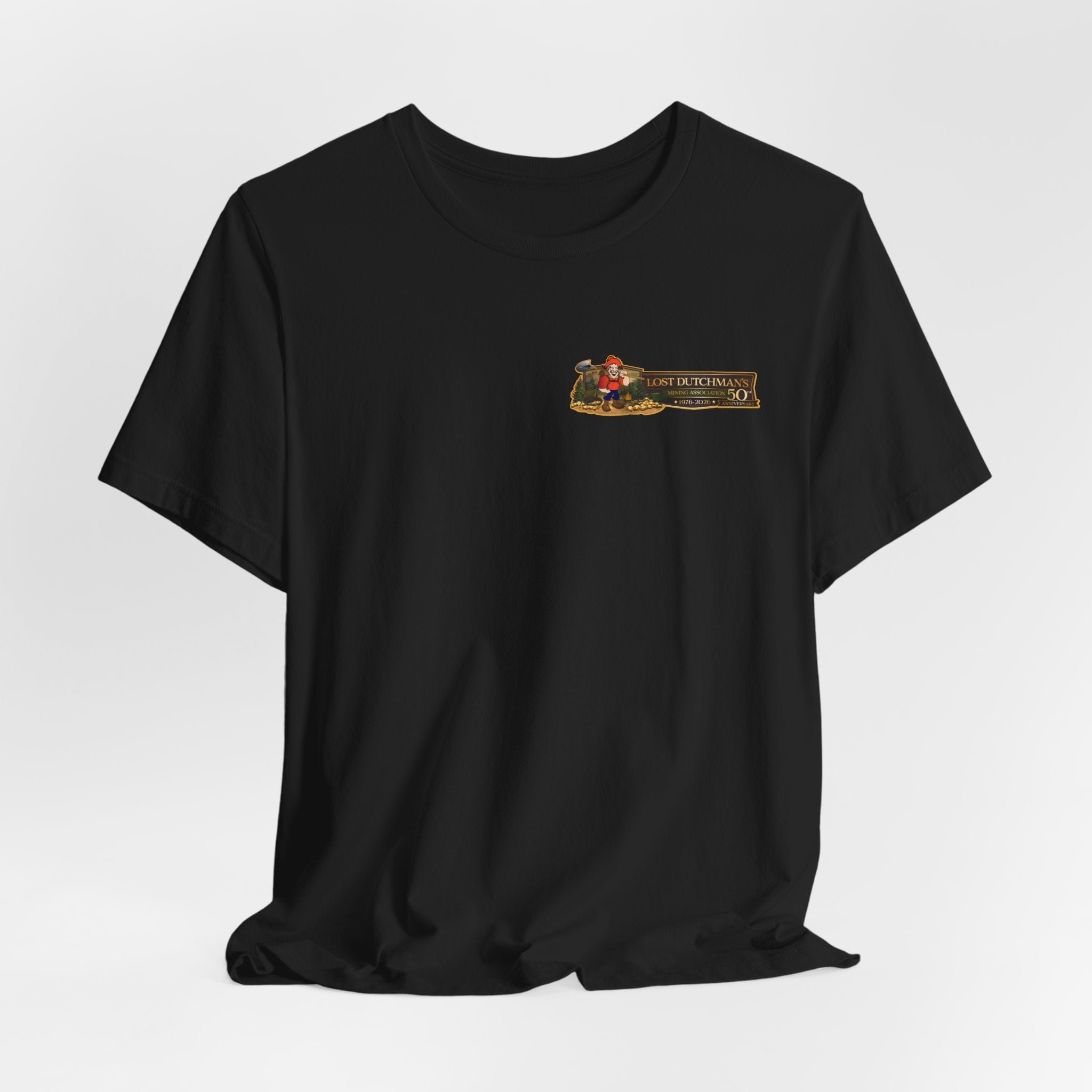 T-Shirt — Lost Dutchman's 50th Anniversary Vintage Miner Logo