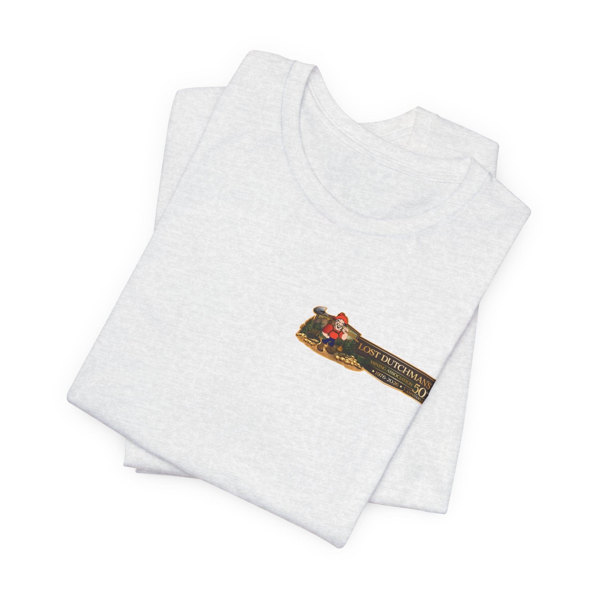 T-Shirt — Lost Dutchman's 50th Anniversary Vintage Miner Logo